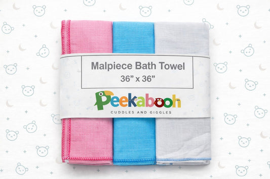 Malpiece Baby Towel Single Ply Plain