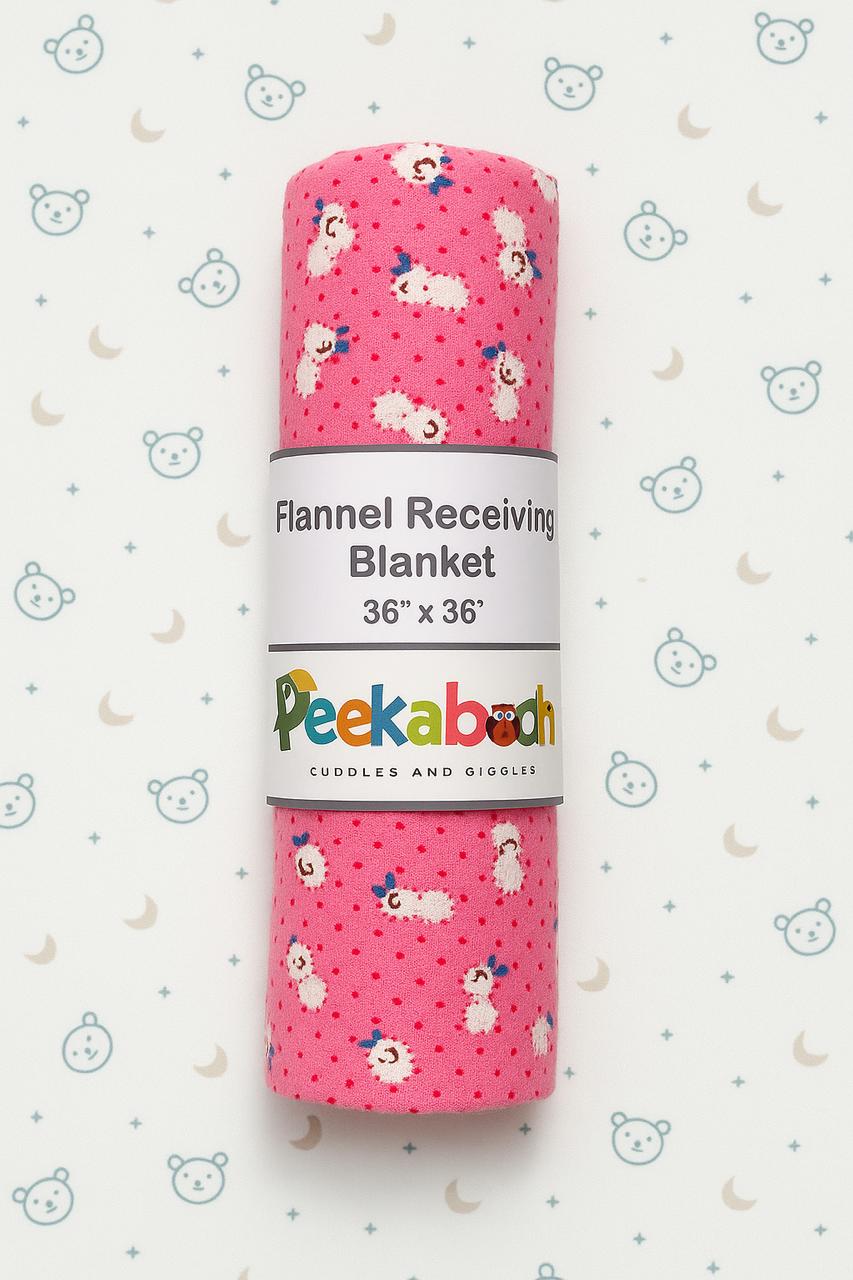 Flannel receiving Blanket (36*36 size)